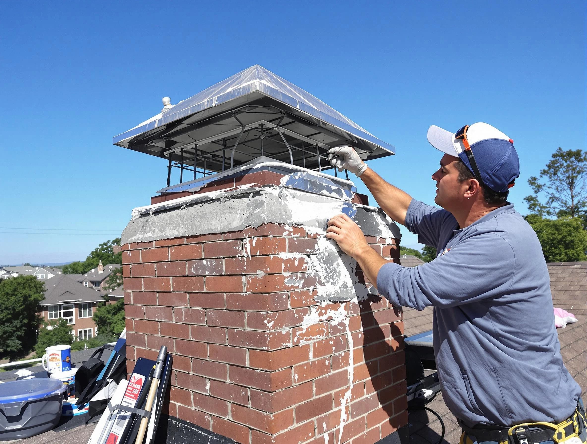 Chimney Crown Services service in Riverdale, UT